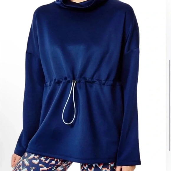 NWT Addison Bay Iverson Pullover Lightweight Relaxed Fit Blue Size Medium - Picture 3 of 7